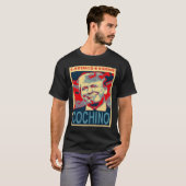 Latino's voor Trump Cochino 2020 presidentsverkiez T-shirt (Voorkant volledig)
