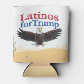 Latino's voor Trump - Desert Eagle Blikjeskoeler (Voorkant)