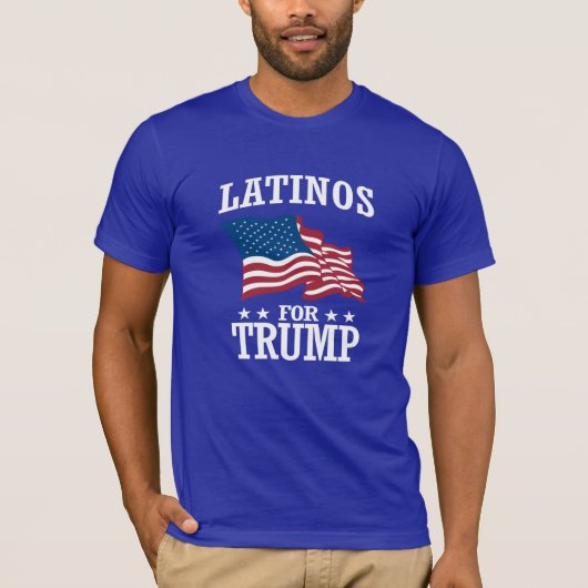 LATINOS VOOR TRUMP T-SHIRT (Voorkant)