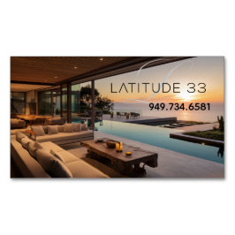 Latitude 33 RE afbeelding generiek Magnetisch Visitekaartje