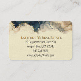 Latitude 33 Realty Algemene Zakelijke Kaart Visitekaartje