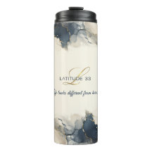 Latitude alcohol inkt artistiek