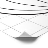 Latitude and Longitude Poster (Hoek)