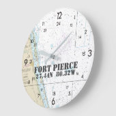 Latitude Longitude Fort Pierce FL - Nautisch, 24 u Grote Klok (Hoek)
