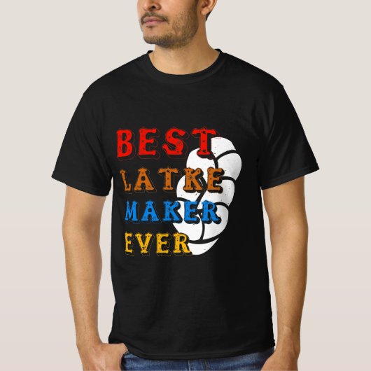 Latke - Best Latke Maker Ever T-shirt (Voorkant)