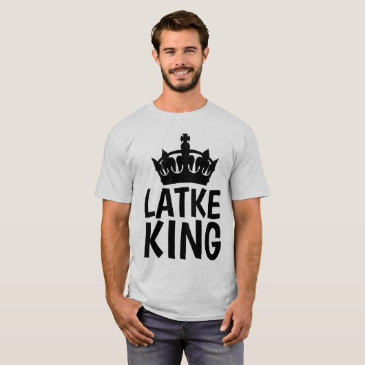 LATKE KING T-Shirts (Voorkant volledig)