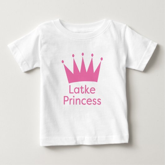 Latke Princess - Jewish Baby Hanukkah Princess (Voorkant)