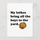 Latkes Briefkaart (Voorkant)