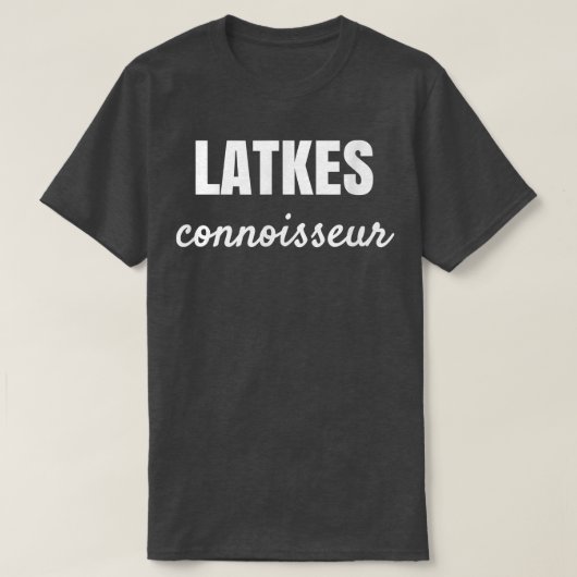 LATKES CONNOISSEUR T-Shirt (Design voorkant)
