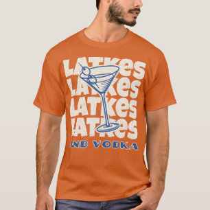 Latkes en Vodka Chanoeka Party T-shirt