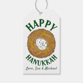 Latkes Happy Hanukkah Chanukah Joodse Feestdagen Cadeaulabel