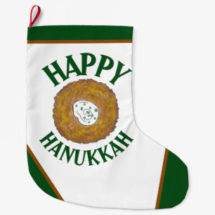 Latkes Happy Hanukkah Chanukah Joodse Feestdagen Grote Kerstsok