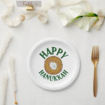 Latkes Happy Hanukkah Chanukah Joodse Feestdagen Papieren Bordje<br><div class="desc">Het ontwerp bevat een originele markeringsteken van een heerlijke, platte aardappelpannenkoek die is voorzien van een zure crème, een nietje in de joodse vakantiekuisine. Ideaal voor Hanukkah-feesten! Dit Chanoekapenontwerp is ook beschikbaar op andere producten. Er zijn ook veel extra design beschikbaar in deze winkel! Zie je niet wat je zoekt?...</div>