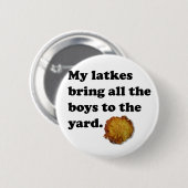 Latkes Ronde Button 5,7 Cm (Voorkant /achterkant)