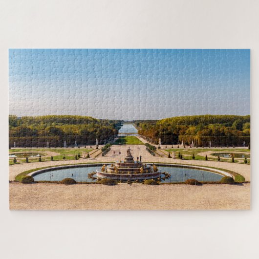 Latona-fontein en Grande Perspective, Versailles Legpuzzel (Horizontaal)