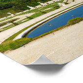 Latona-fontein en Grande Perspective, Versailles Poster (Hoek)