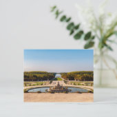 Latona Fountain en Grande Perspective, Versailles Briefkaart (Staand voorkant)