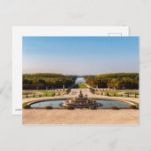Latona Fountain en Grande Perspective, Versailles Briefkaart (Voorkant / Achterkant)