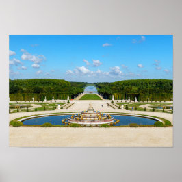 Latona Fountain en Grande Perspective, Versailles Poster