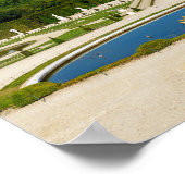 Latona Fountain en Grande Perspective, Versailles Poster (Hoek)