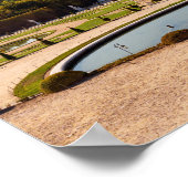 Latona Fountain en Grande Perspective, Versailles Poster (Hoek)