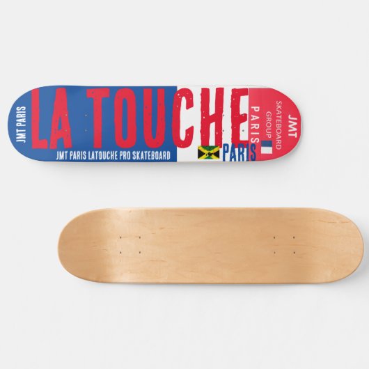 LATOUCHE JMT PARIJS 8 1/4" Skateboard Deck (Horizontaal)