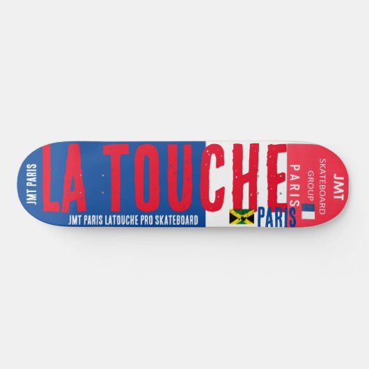 LATOUCHE JMT PARIJS 8 1/4" Skateboard Deck (Horizontaal)