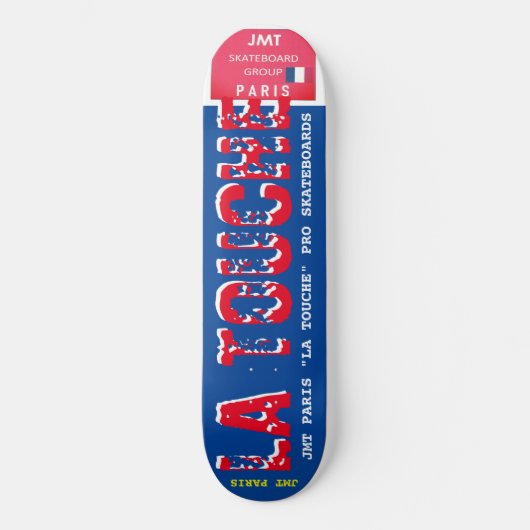 LATOUCHE JMT PARIS 8 1/4" Skateboard Dek (Voorkant)