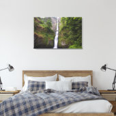 Latourell-Herfsten en Bridge Columbia River Gorge Canvas Afdruk (Insitu (Slaapkamer))