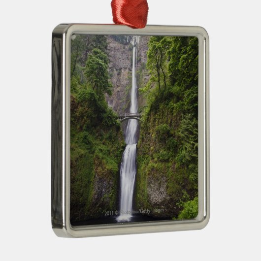 Latourell-Herfsten en Bridge Columbia River Gorge Metalen Ornament (Rechts)