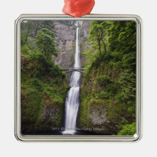 Latourell-Herfsten en Bridge Columbia River Gorge Metalen Ornament