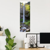 Latourell-Herfsten in de Columbia Gorge Poster (Thuiskantoor)