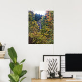 Latourell-waterval, Columbia River Gorge, Oregon Poster (Thuiskantoor)