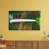 Latourelle Herfsten in Columbia River Gorge Canvas Afdruk (Insitu (Woonkamer))