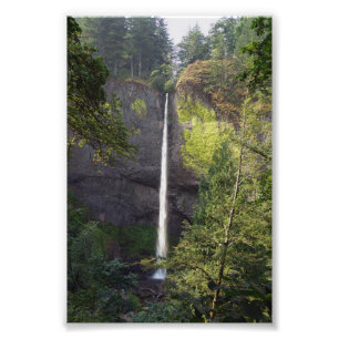 Latournell Herfsten, Columbia River Gorge, Oregon Foto Afdruk