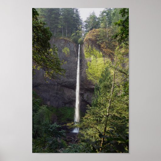 Latournell Herfsten, Columbia River Gorge, Oregon Poster (Voorkant)
