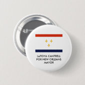 LaToya Cantrell, VOOR New Orleans MAYOR BUTTON (Voorkant /achterkant)