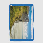 Latrabjarg cliffs, IJsland Golfhanddoek (Voorkant)