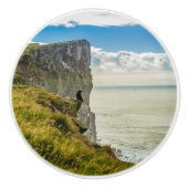 Latrabjarg cliffs, IJsland Keramische Knop (Voorkant)