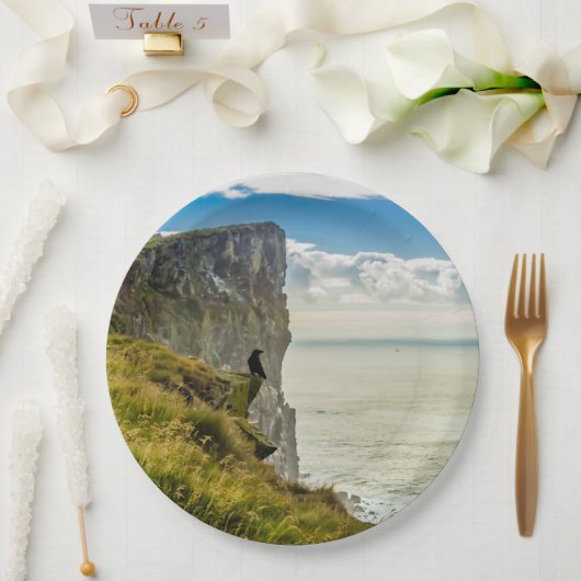 Latrabjarg cliffs, IJsland Papieren Bordje (Huwelijk)