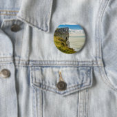 Latrabjarg cliffs, IJsland Ronde Button 5,7 Cm (In situ)