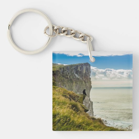 Latrabjarg cliffs, IJsland Sleutelhanger (Voorkant)
