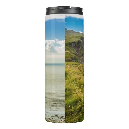 Latrabjarg cliffs, IJsland Thermosbeker (Achterkant)