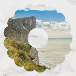 Latrabjarg cliffs, IJsland Wijnglaslabel