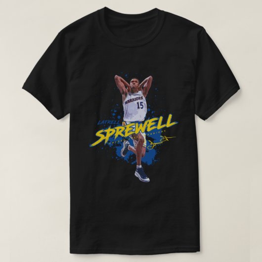 Latrell Sprewell T-shirt (Design voorkant)