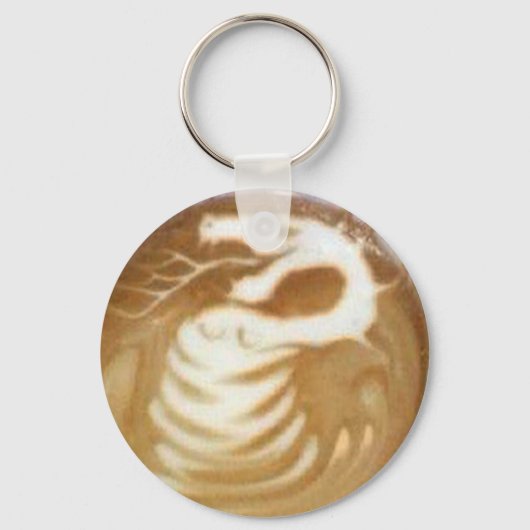 Latte art. 11 sleutelhanger (Voorkant)