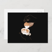 Latte Art Briefkaart (Voorkant / Achterkant)
