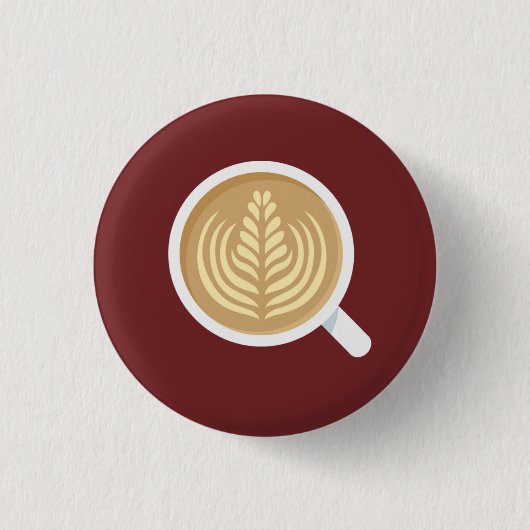 Latte Art Button (Voorkant)