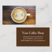 Latte Art Coffee House - Visitekaartje (Voorkant / Achterkant)