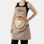 Latte Art Koffie Persoonlijk  Schort (Insitu)